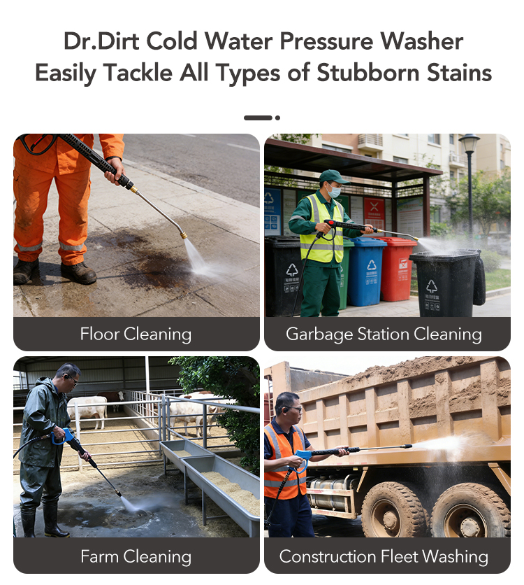 Dr.Dirt Electric High-Pressure Washer - Cleanic Cleaning Equipment